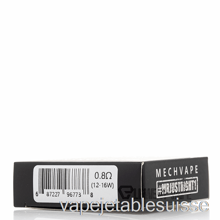 Vape Suisse Mech Vape Bm40 Cartouche Boro De Remplacement 0.8ohm Gousses Bm40